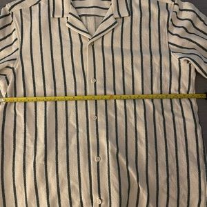 Zara Textured Button-Down Shirt